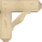 Ekena Millwork Funston Craftsman Rough Sawn Bracket w/ Offset Brace, Douglas Fir, 8"W x 22"D x 22"H BKT0806X22X22FST04RDF - alternate 4